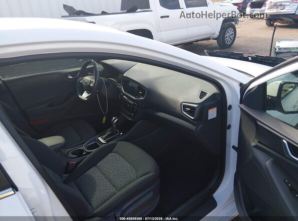 KMHC75LC0HU030210 2017 HYUNDAI IONIQ HYBRID White Tył lewy