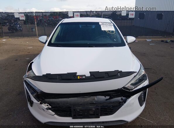 KMHC75LC0HU030210 2017 HYUNDAI IONIQ HYBRID White Widok komory silnika