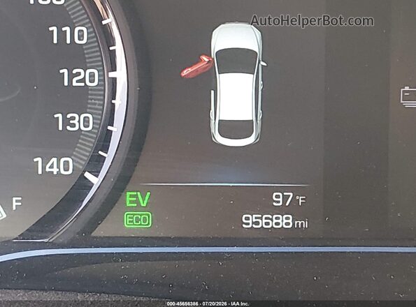 KMHC75LC0JU069496 2018 HYUNDAI IONIQ HYBRID Черный 