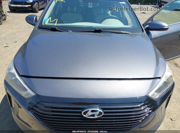 KMHC75LC0JU081941 2018 HYUNDAI IONIQ HYBRID Gray Vista frontal