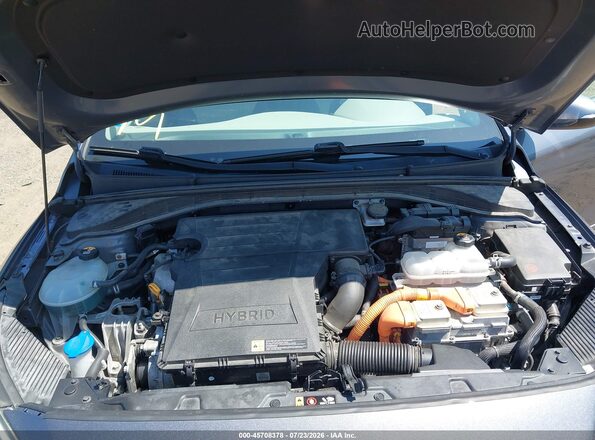KMHC75LC0JU081941 2018 HYUNDAI IONIQ HYBRID Gray Vista trasera