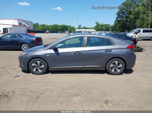 KMHC75LC0JU081941 2018 HYUNDAI IONIQ HYBRID Gray Vista interior de 360 grados