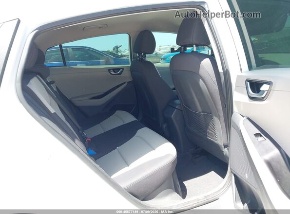 KMHC75LC0JU103288 2018 HYUNDAI IONIQ HYBRID White VIN კოდის სტიკერის ხედი