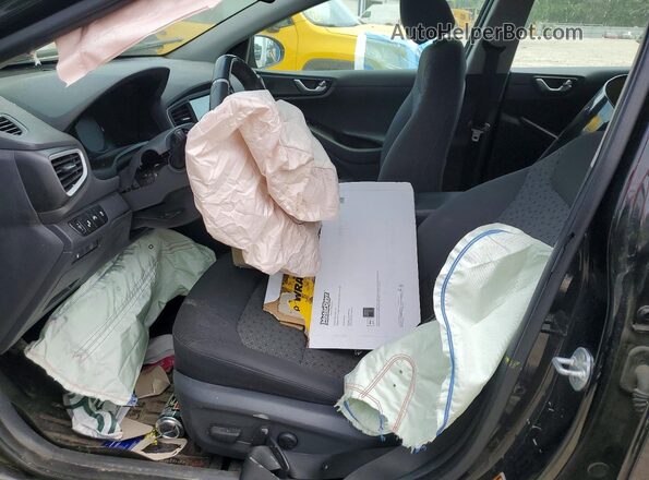 KMHC75LC0KU106015 2019 HYUNDAI IONIQ Black Սալոնի դիմացի տեսք