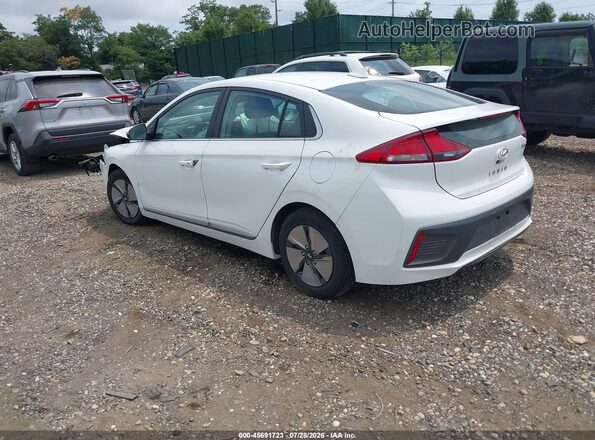 KMHC75LC0LU221134 2020 HYUNDAI IONIQ HYBRID White Հետևի ձախ