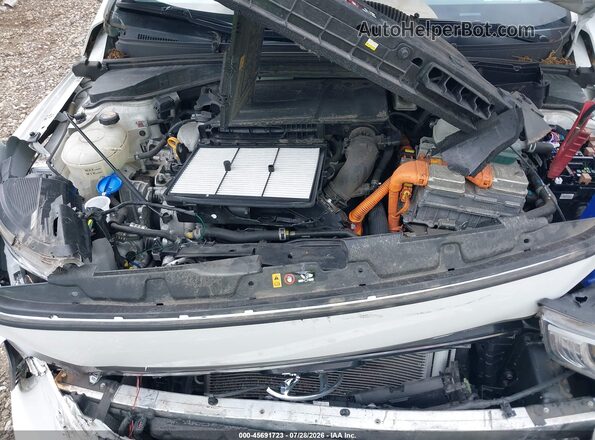 KMHC75LC0LU221134 2020 HYUNDAI IONIQ HYBRID White Հետևի տեսք