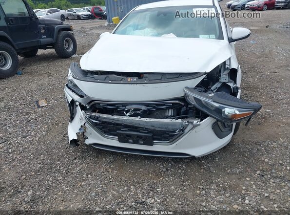 KMHC75LC0LU221134 2020 HYUNDAI IONIQ HYBRID White Սարքավորումների վահանակի տեսք