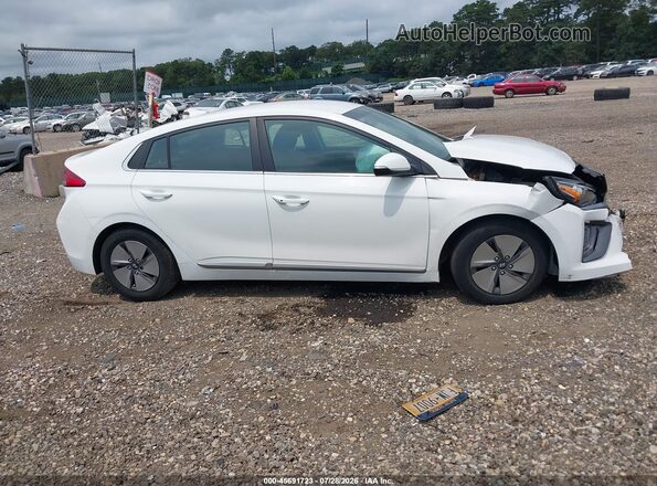 KMHC75LC0LU221134 2020 HYUNDAI IONIQ HYBRID White Սալոնի հետևի տեսք
