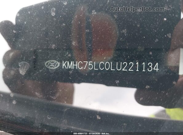 KMHC75LC0LU221134 2020 HYUNDAI IONIQ HYBRID White 