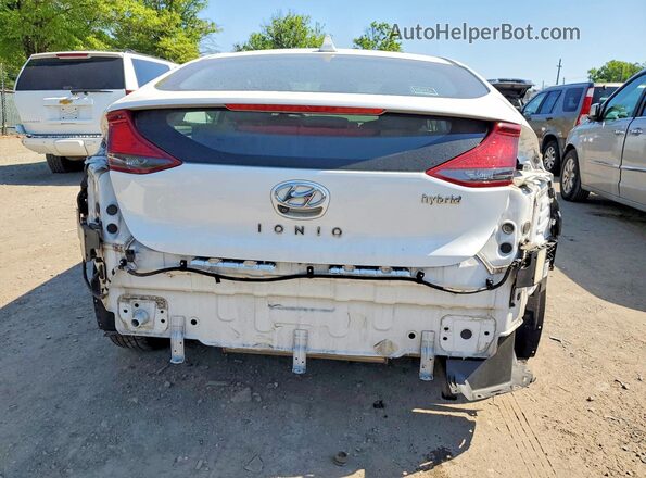 KMHC75LC0LU231579 2020 HYUNDAI IONIQ White უკანა ხედი