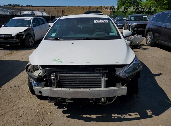 KMHC75LC0LU231579 2020 HYUNDAI IONIQ White წინა ხედი