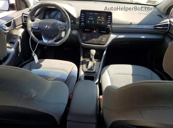 KMHC75LC0LU231579 2020 HYUNDAI IONIQ White წინა პანელის ხედი