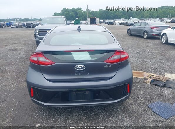 KMHC75LC1HU047999 2017 HYUNDAI IONIQ HYBRID Gray 