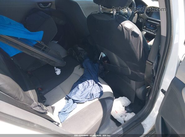 KMHC75LC1KU139573 2019 HYUNDAI IONIQ HYBRID White Vista de la etiqueta del VIN