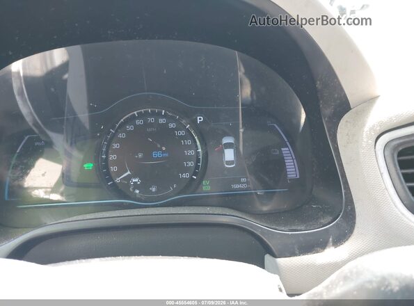 KMHC75LC1KU139573 2019 HYUNDAI IONIQ HYBRID White Vista de los asientos traseros