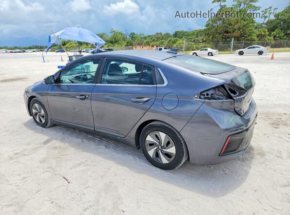 KMHC75LC3HU019010 2017 HYUNDAI IONIQ Gray Rear left
