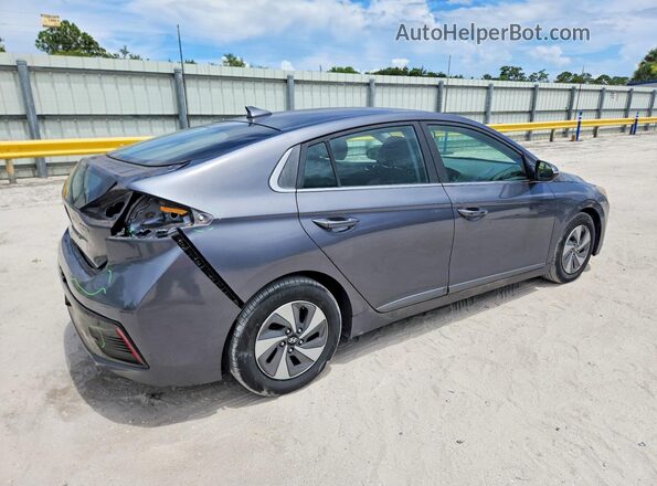 KMHC75LC3HU019010 2017 HYUNDAI IONIQ Gray Rear right