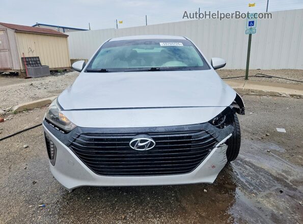 KMHC75LC3JU060307 2018 HYUNDAI IONIQ Silver Դիմացի տեսք