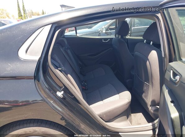 KMHC75LC3JU091203 2018 HYUNDAI IONIQ HYBRID Black Widok naklejki z numerem VIN