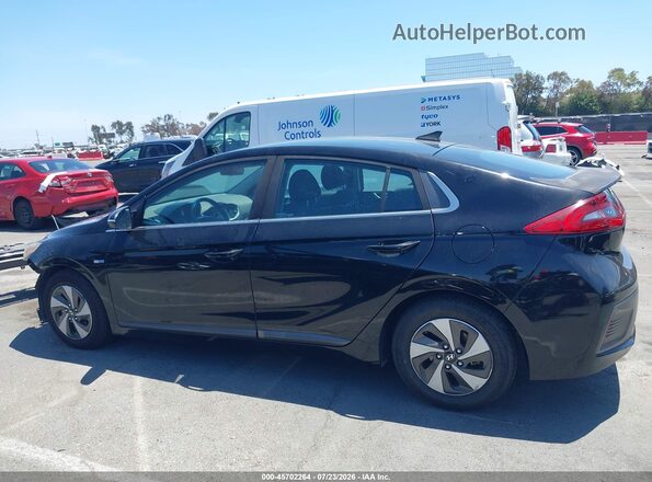 KMHC75LC3JU091203 2018 HYUNDAI IONIQ HYBRID Black 
