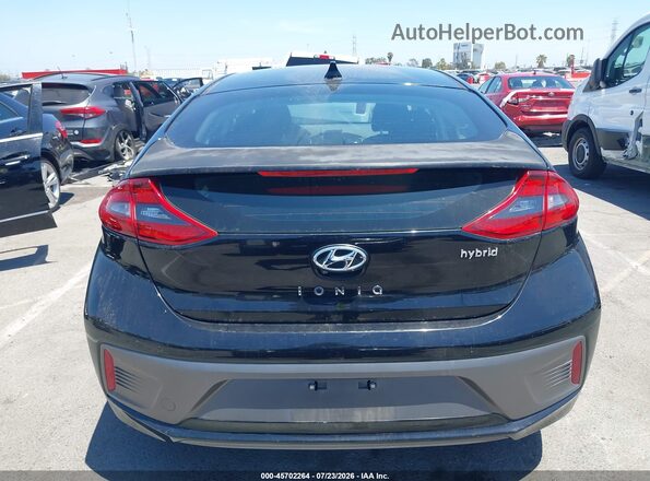 KMHC75LC3JU091203 2018 HYUNDAI IONIQ HYBRID Black 