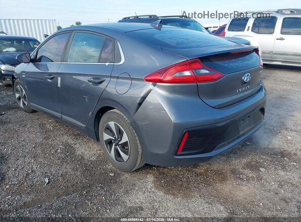 KMHC75LC4KU117454 2019 HYUNDAI IONIQ HYBRID Серый Задняя левая четверть