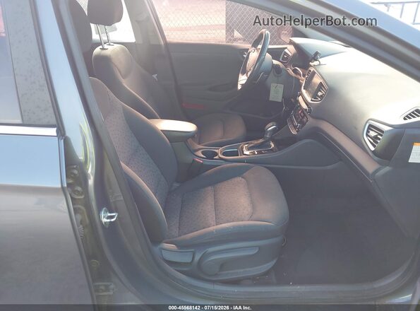 KMHC75LC4KU117454 2019 HYUNDAI IONIQ HYBRID Серый Вид салона спереди