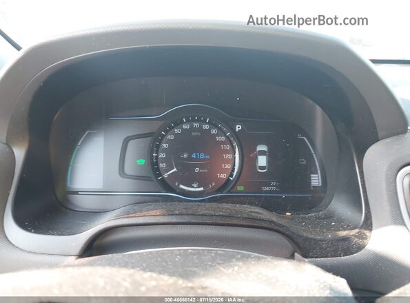 KMHC75LC4KU117454 2019 HYUNDAI IONIQ HYBRID Серый Вид задних сидений