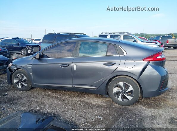 KMHC75LC4KU117454 2019 HYUNDAI IONIQ HYBRID Серый Панорамный вид салона 360°