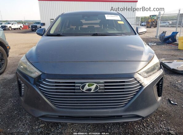 KMHC75LC4KU117454 2019 HYUNDAI IONIQ HYBRID Серый Вид щитка приборов