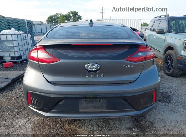 KMHC75LC4KU117454 2019 HYUNDAI IONIQ HYBRID Серый 