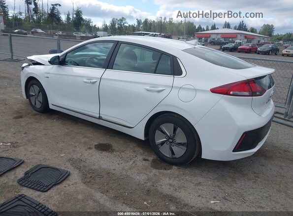 KMHC75LC4LU235831 2020 HYUNDAI IONIQ HYBRID White Trasero izquierdo