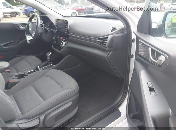 KMHC75LC4LU235831 2020 HYUNDAI IONIQ HYBRID White Vista interior delantera