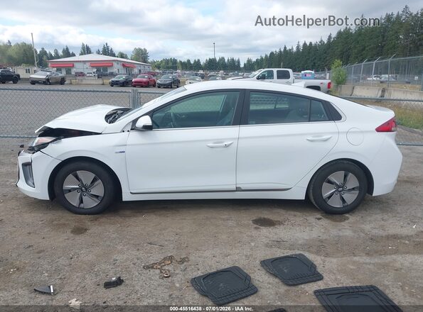 KMHC75LC4LU235831 2020 HYUNDAI IONIQ HYBRID White Vista interior de 360 grados