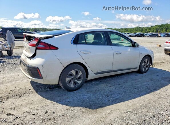 KMHC75LC6HU047478 2017 HYUNDAI IONIQ White Հետևի աջ