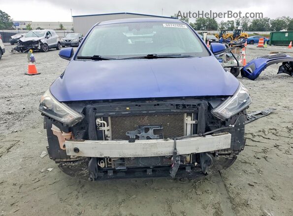 KMHC75LC6KU125510 2019 HYUNDAI IONIQ Blue წინა ხედი