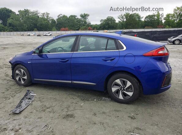 KMHC75LC6KU125510 2019 HYUNDAI IONIQ Blue უკანა მარცხენა