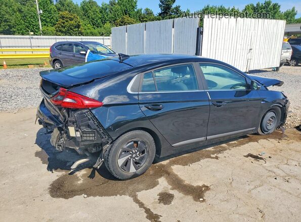 KMHC75LC6KU127824 2019 HYUNDAI IONIQ Black Trasero derecho