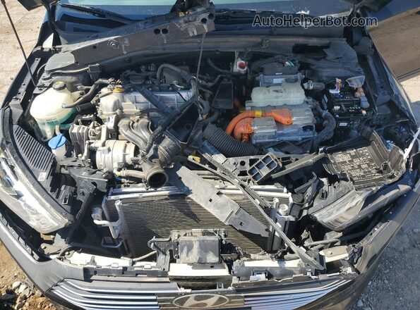 KMHC75LC6KU127824 2019 HYUNDAI IONIQ Black Vista interior trasera