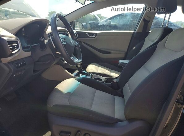 KMHC75LC6KU127824 2019 HYUNDAI IONIQ Black Vista interior delantera