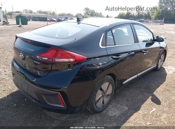 KMHC75LC6LU212597 2020 HYUNDAI IONIQ HYBRID Black Trasero derecho