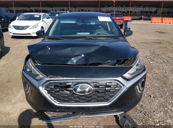 KMHC75LC6LU212597 2020 HYUNDAI IONIQ HYBRID Black Vista del cuadro de instrumentos