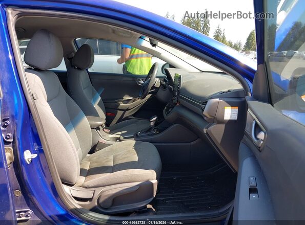 KMHC75LC6LU234812 2020 HYUNDAI IONIQ HYBRID Blue Front interior view