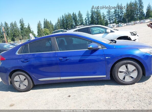 KMHC75LC6LU234812 2020 HYUNDAI IONIQ HYBRID Blue Rear interior view