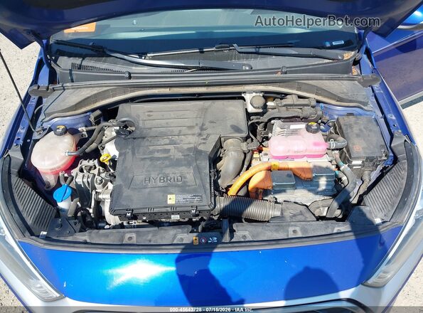 KMHC75LC6LU234812 2020 HYUNDAI IONIQ HYBRID Blue Rear view
