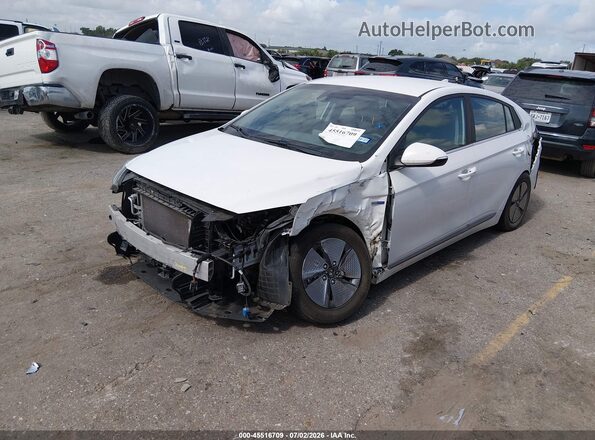 KMHC75LC6LU242585 2020 HYUNDAI IONIQ HYBRID White Przód lewy