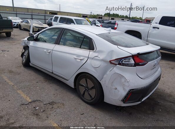 KMHC75LC6LU242585 2020 HYUNDAI IONIQ HYBRID White Tył lewy