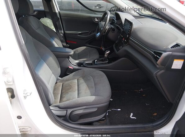 KMHC75LC6LU242585 2020 HYUNDAI IONIQ HYBRID White Widok wnętrza z przodu
