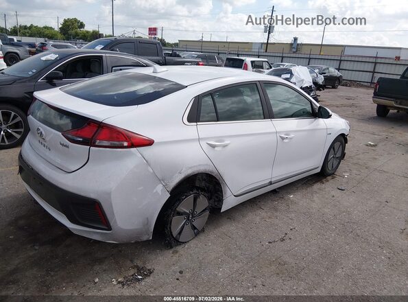 KMHC75LC6LU242585 2020 HYUNDAI IONIQ HYBRID White Tył prawy