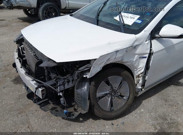 KMHC75LC6LU242585 2020 HYUNDAI IONIQ HYBRID White Widok z przodu